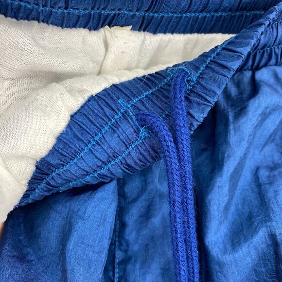 Vintage Track Pants Mens Medium Lined Windbreaker Jogger 80s 90s Retro Hip Hop - Picture 4 of 14